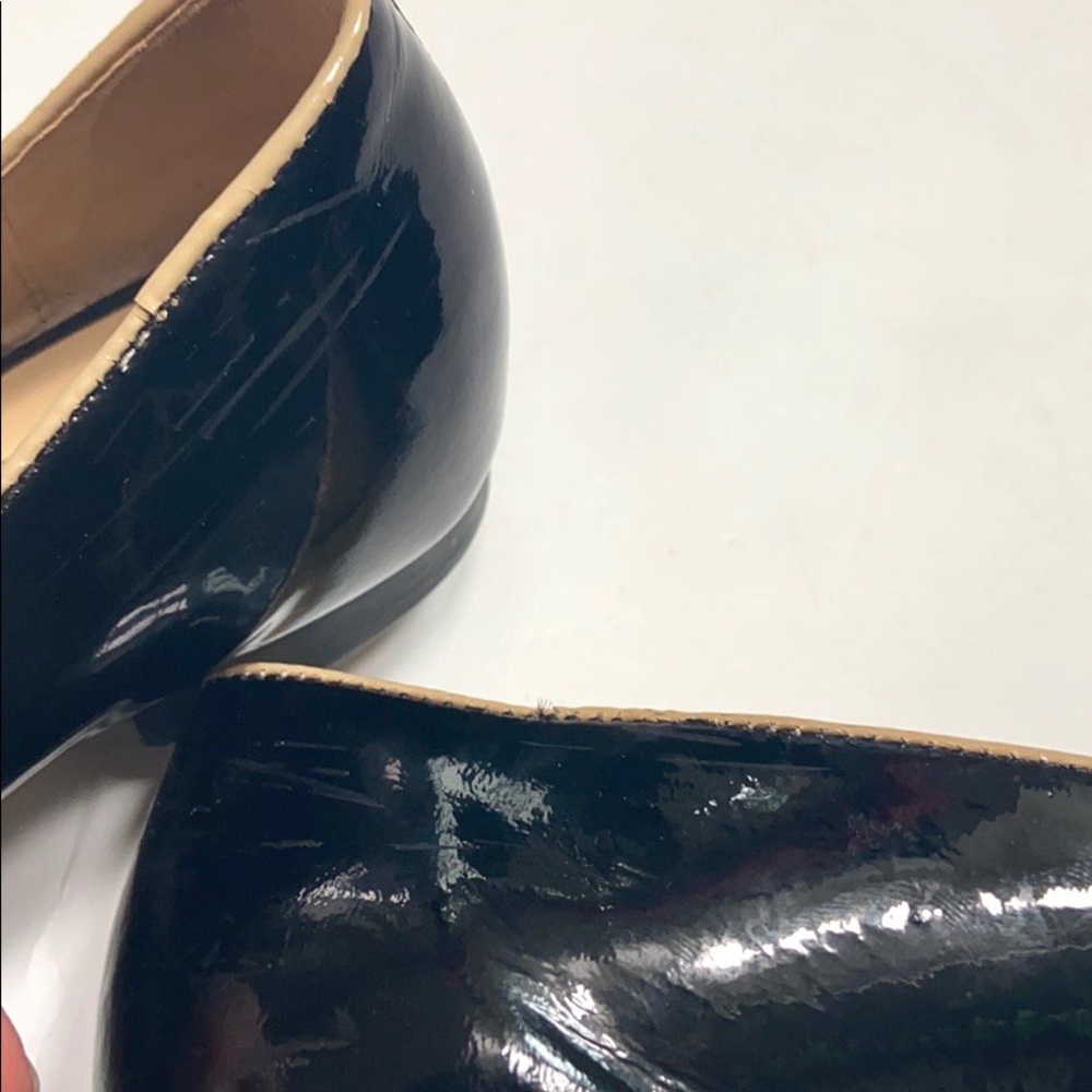 Kate Spade Elise Patent Leather Pointy Toe Flats - Picture 12 of 12